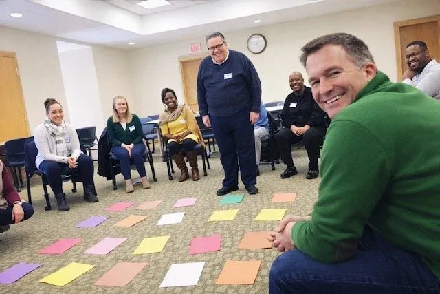 Image of participants at a workshop